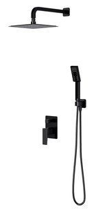 Душевая система скрытого монтажа Omnires Parma black mat SYSPM10BL