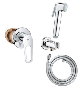 Гигиенический душ Grohe Bau Loop & Vitalio trigger spray bundle хром UA202406QF