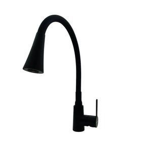 Змішувач для кухні Fabiano FKM 73 SS Velvet Black чорний 8232.401.1856
