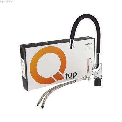 Змішувач для кухні з рефлекторним зливом Qtap Linea CRB 007F