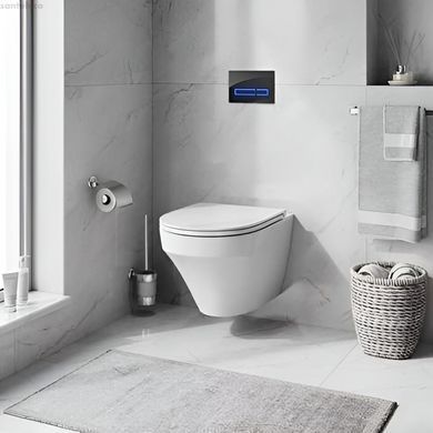 Клавіша змиву Am.Pm Touchless Pro чорний глянцевий I0450A38 безконтактна