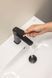 Смеситель для раковины Grohe Dise черный матовый 1018362430 с донным клапаном PushOp