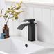 Смеситель для раковины (умывальника) REA FALCON BLACK 18 низкий REA-B0253