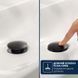 Смеситель для раковины Grohe Dise черный матовый 1018362430 с донным клапаном PushOp