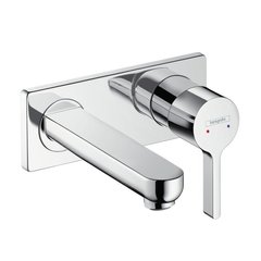 Hansgrohe Смеситель для раковины, однорычажный, излив 165 мм, СМ Hansgrohe Metris S 31162000