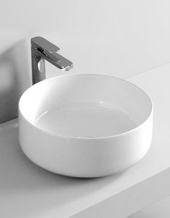 Умывальник керамический 42 см Artceram Cognac, white glossy (COL001 01; 00)