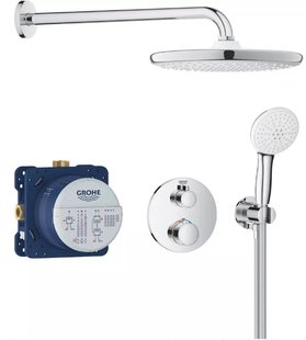 Душова система прихованого монтажу Grohe Grohtherm хром 34872000