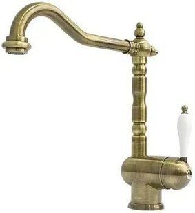 Змішувач для кухні Fabiano FKM 37 Brass Antique антична латунь 8232.403.0343