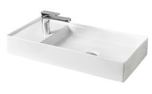 Керамічна раковина 75 см Artceram Scalino, white glossy (SCL004 01; 00)