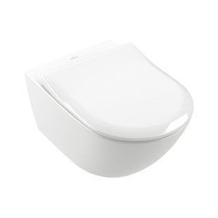 Підвісний унітаз VILLEROY & BOCH SUBWAY 2.0 5614R001 + SoftClose SlimSeat 9M78S101