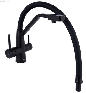Смеситель для кухни Lidz Aria 020F3 черный матовый LDARI020F3BLA39212