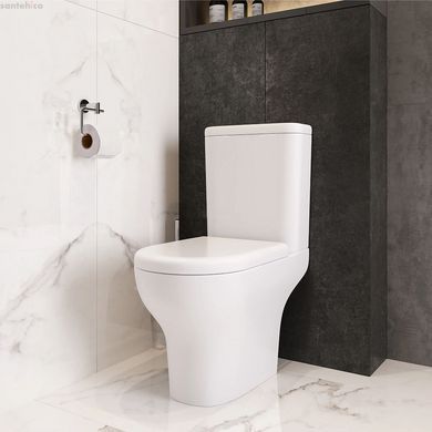 Унітаз підлоговий VitrA Zentrum Rim - Ex 88-9824B003-7216 з бачком та сидінням Soft Close