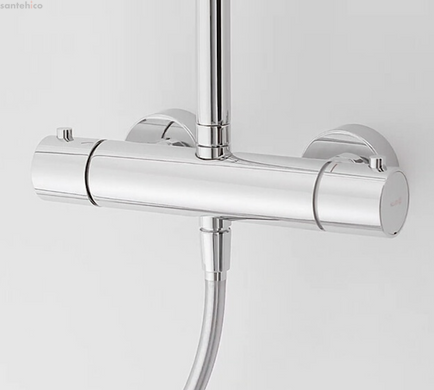 Душова система з термостатом Kludi Dual Shower System хром 490950500