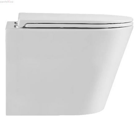 Унитаз подвесной Devit Calma DCA0530111W с сиденьем Soft Close