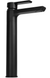 Смеситель для раковины (умывальника) REA ARGUS BLACK черный высокий REA-B6211
