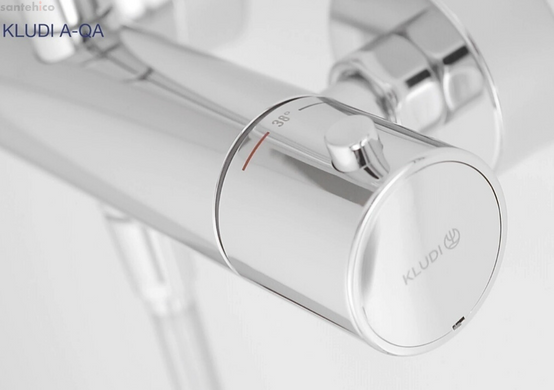 Душова система з термостатом Kludi Dual Shower System хром 490950500