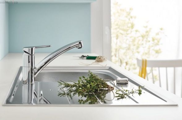 Смеситель для кухни Grohe StartEco хром 31685000