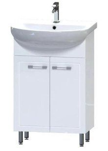 Тумба підлогова Aquarius Elegance 55 см 09964 з раковиною Артеко