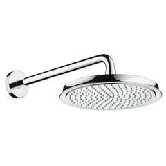 Hansgrohe Верхний душ Raindance Classic AIR Ø 240 мм, держатель 383 мм, ½’ Hansgrohe Raindance 27424000