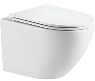 Унітаз підвісний Devit Flow Vortex Flush DFL0460111W із сидінням Soft Close