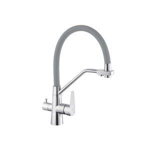 Змішувач для кухні з підключенням до фільтру Kroner KRP Edelstahl Klassisch - ESG03817GRA CV027937