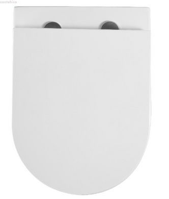 Унитаз подвесной Devit Flow Vortex Flush DFL0460111W с сиденьем Soft Close