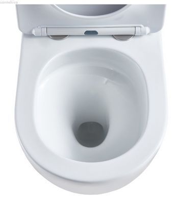 Унитаз подвесной Devit Flow Vortex Flush DFL0460111W с сиденьем Soft Close