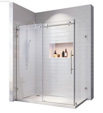 Душевая кабина Koer 120x90 (Профиль - хром, стекло - прозрачное) KR5370