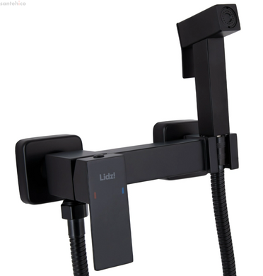 Гігієнічний душ Lidz Kubis 110 чорний матовий LDKUB110BLA46104