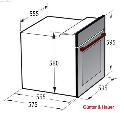 Духова шафа електрична Gunter&Hauer EOM 867