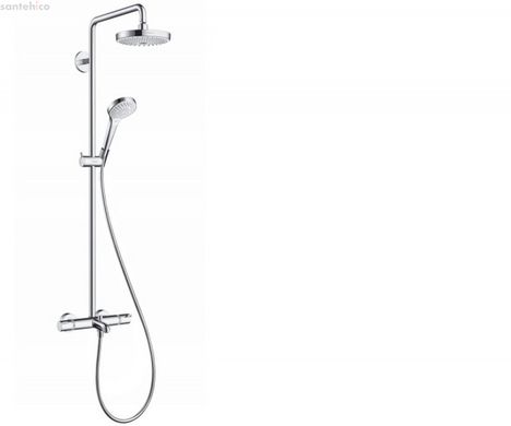 Hansgrohe Croma Select S 180 2-jet Showerpipe 27351400