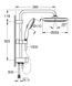 Змішувач для душу Grohe Grohtherm 800 хром 34558000 + Душова система Grohe Tempesta System 250 хром 26675001