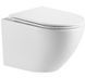 Унитаз подвесной Devit Flow Vortex Flush DFL0460111W с сиденьем Soft Close