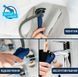 Смеситель для раковины Grohe Dice черный матовый 1018612430 с донным клапаном Push Open