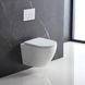 Унітаз підвісний Devit Flow Vortex Flush DFL0460111W із сидінням Soft Close