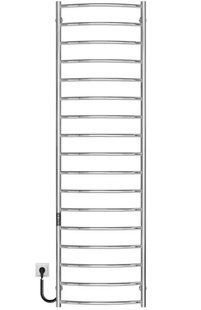 Рушникосушка електрична Deffi Класик 500x1800 хром C.DK.180.50.17.E.C.L.1 ліва