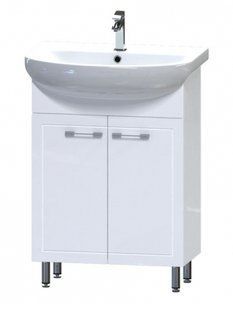 Тумба підлогова Aquarius Elegance 60 см 09942 з раковиною Артеко