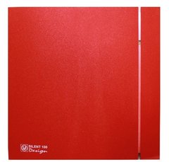 Малошумний вентилятор Soler & Palau SILENT-100 CRZ RED DESIGN 4C