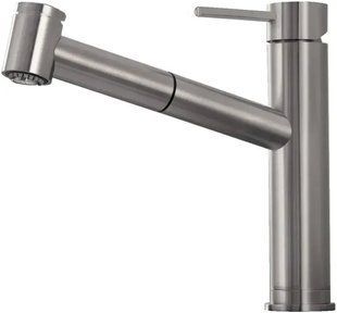 Змішувач для кухні Fabiano FKM 66P Inox нержавіюча сталь 8232.403.0884