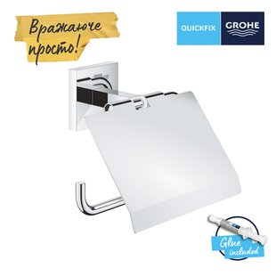 Тримач туалетного паперу Grohe QuickFix Start Cube 41102000