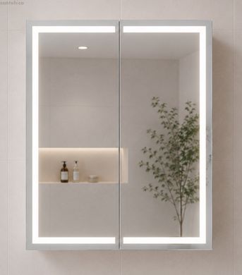 Дзеркальна шафа Мийдодир 70 Sign MCL-70 00-0009439 з LED підсвічуванням