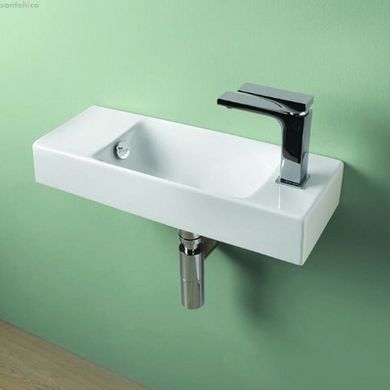 Керамічна раковина 54 см Artceram Lavamani, white glossy (LML002 01; 00)