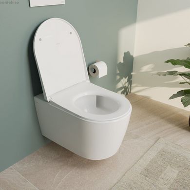 Унітаз підвісний VitrA Metropole Round QuaFlush 88-7910B403-0075 з сидінням Soft Close