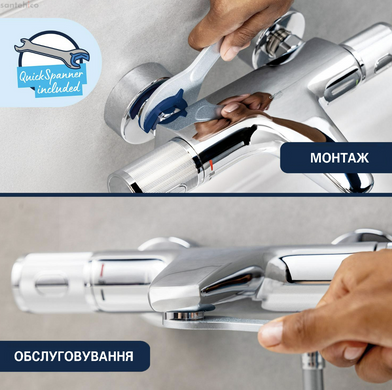 Смеситель для душа Grohe Dice хром 1018740000