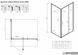 Душова кабіна Weston Linea 120x90 (Профіль - хром, скло - прозоре) L-WKS3-120x90-CR-TR