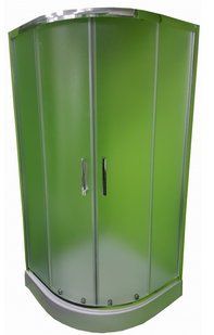 Душевая кабина Veronis 100x100 (Профиль - хром, стекло - матовое) KN-3-100 XL без поддона