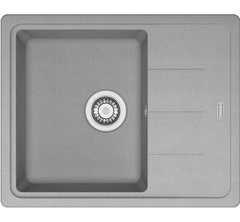 Кухонна мийка з сифоном граніт BFG 611-62 сірий камінь Franke 114.0565.090
