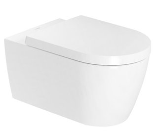 Унитаз подвесной Duravit Me by Starck Rimless 45290900A1 с сиденьям Soft Close