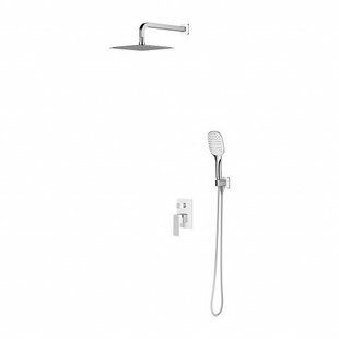 Душевая система скрытого монтажа Omnires Parma chrome/white SYSPM16ACRB