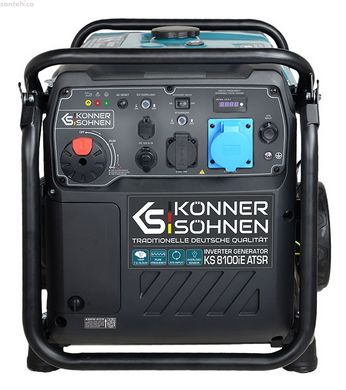 Генератор інверторний Könner&Söhnen KS 8100iE ATSR 8,0 кВт